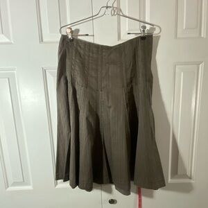 CAbi Olive A-Line Skirt